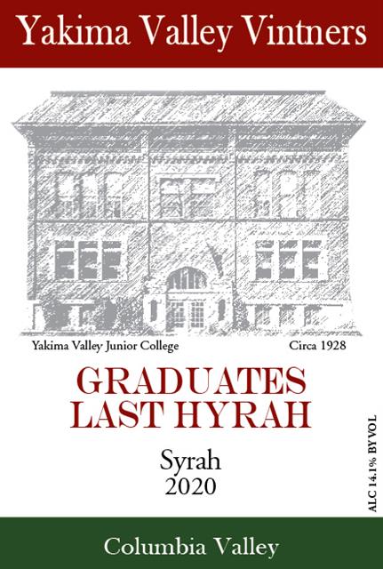 2020 Graduate's Last Hyrah Syrah