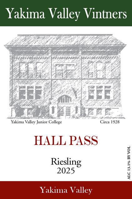 2025 Riesling Hall Pass