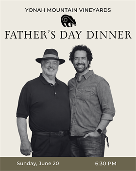 Father's Day Cave Dinner - Saturday, June 20th, 2026