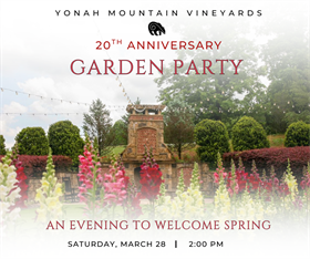 20th Anniversary Garden Party - March 28th, 2026