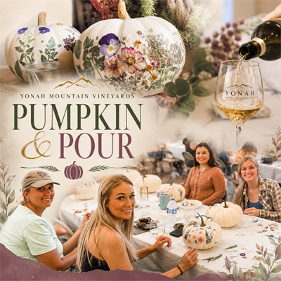 Pumpkin & Pour- Sunday, October 18th