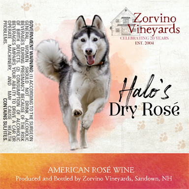 DRY ROSÉ - Custom Dog Label